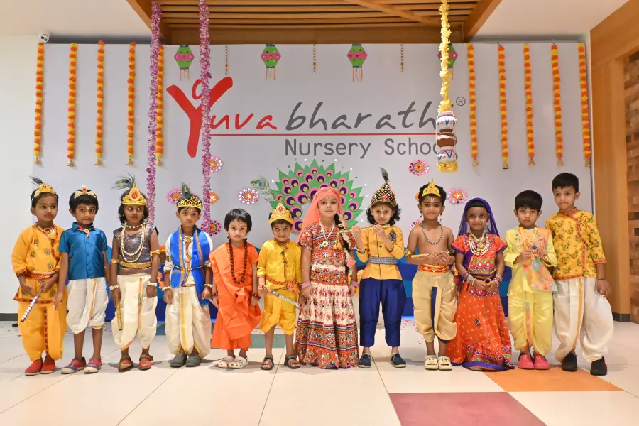 krishna janmashtami 2024 image - Yuvabharathi Nursery